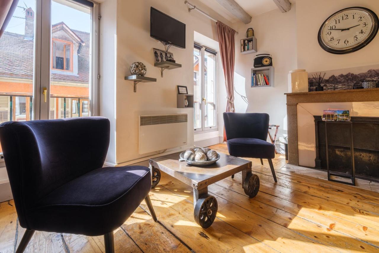 Au Grey D'Annecy, Studio Cosy Au Coeur De La Ville Exterior foto