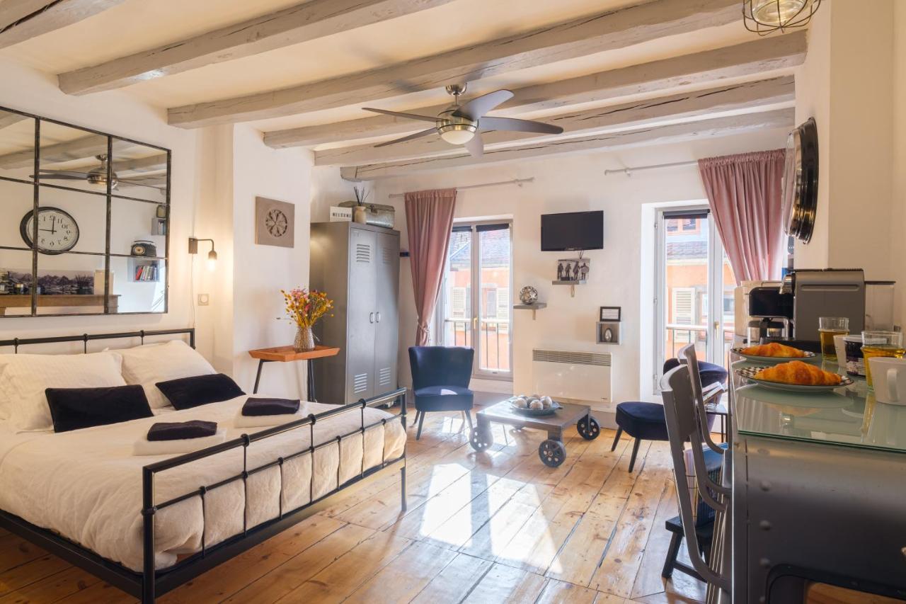 Au Grey D'Annecy, Studio Cosy Au Coeur De La Ville Exterior foto